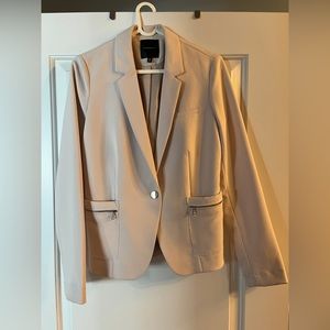 Cream Blazer - Barely worn!